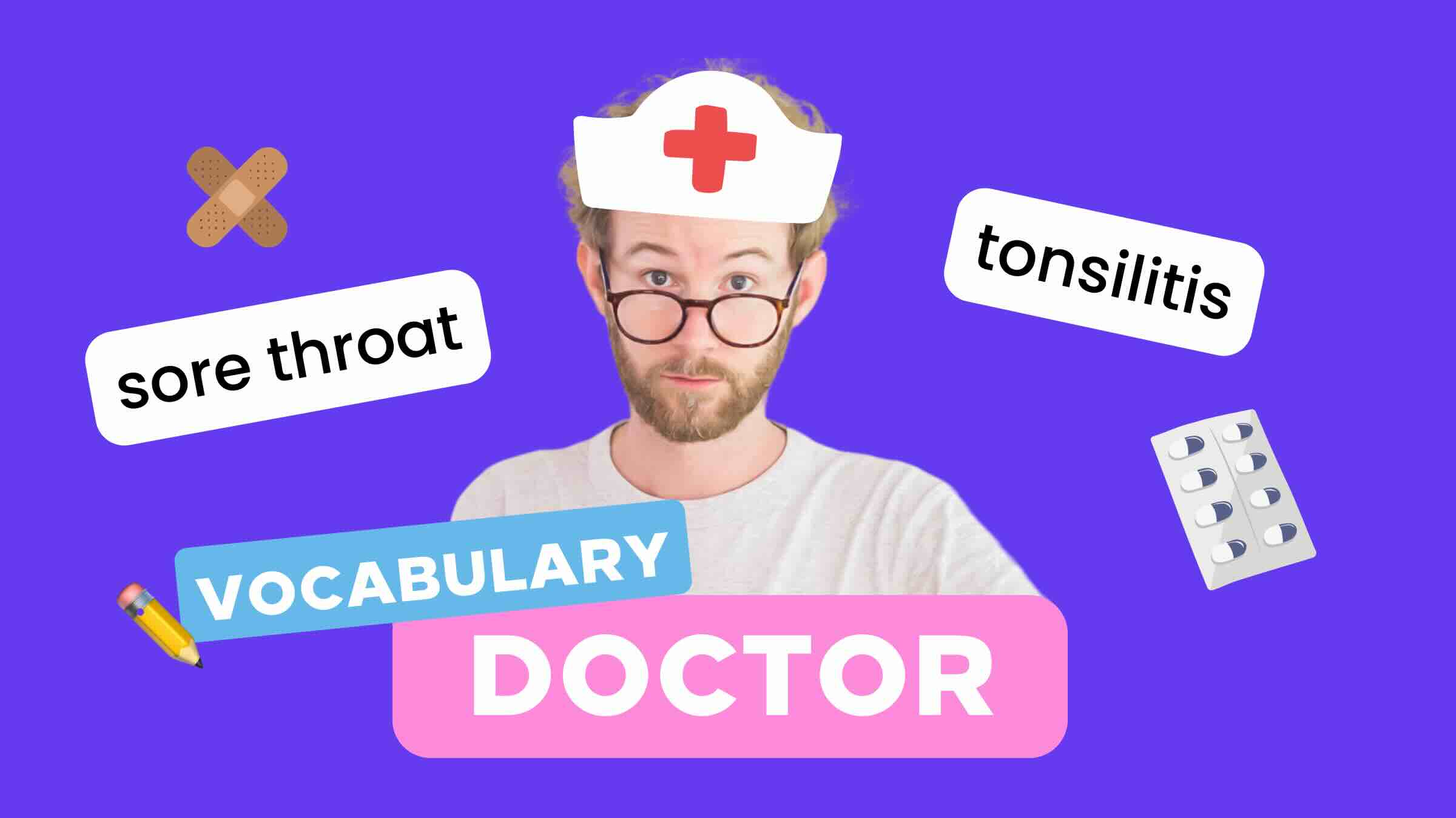 vocabulario para el médico en inglés doctor