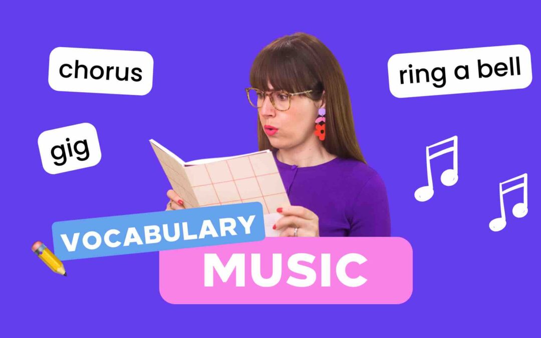 Vocabulario de la música en inglés | Expresiones y ejemplos