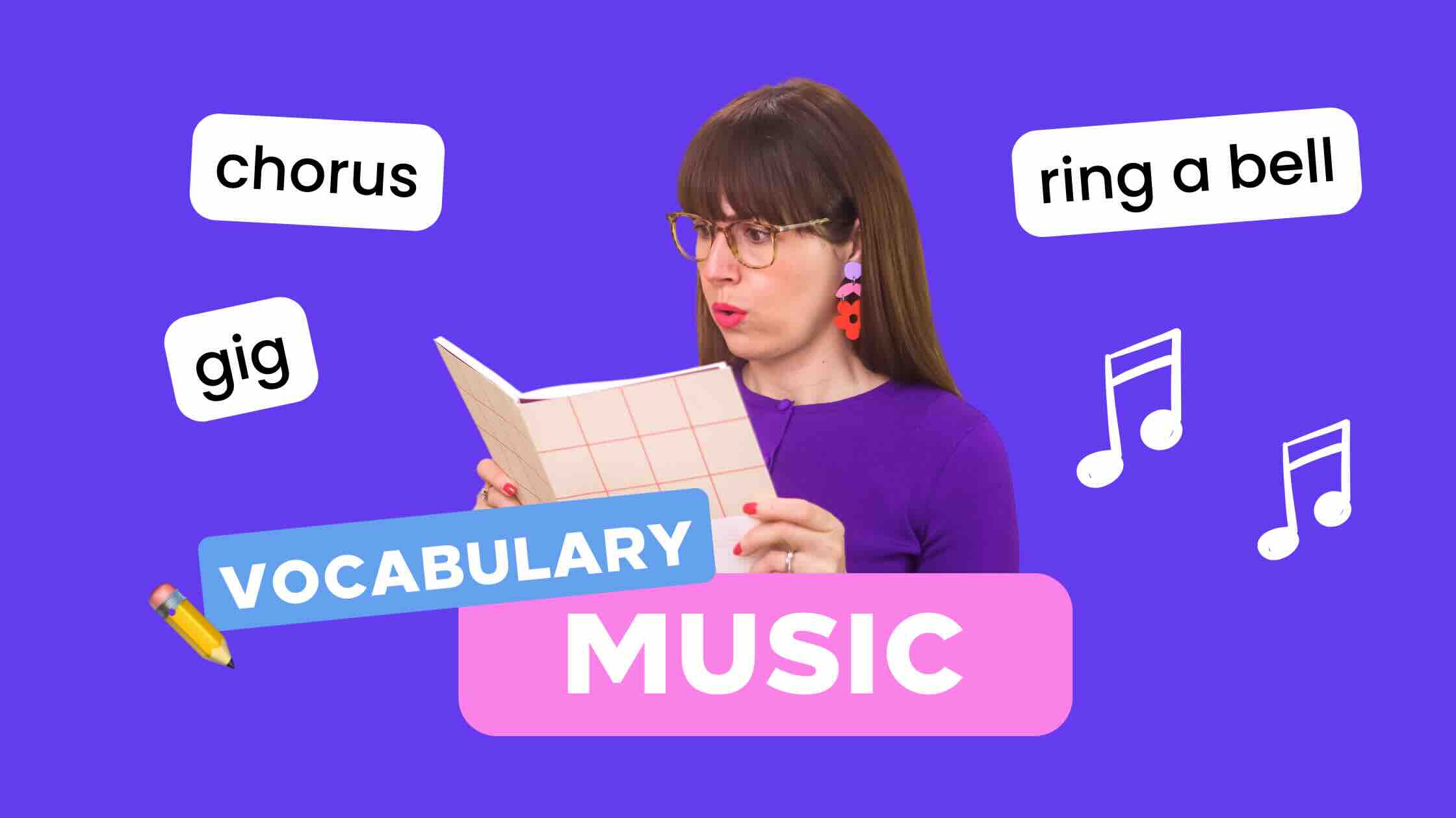 vocabulario musica en ingles
