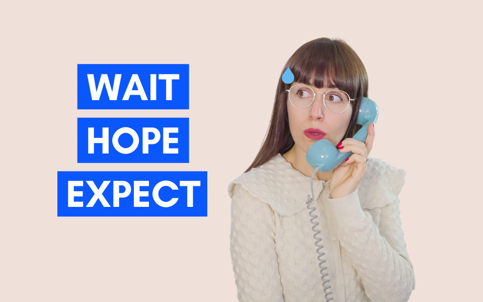 Diferencia entre WAIT, HOPE y EXPECT | Ejemplos y ejercicios