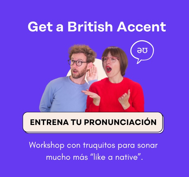 Workshop de pronunciación inglés británico curso de inglés online