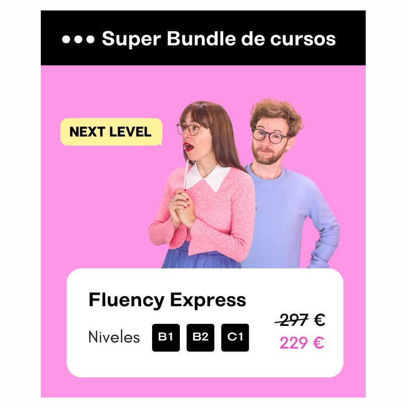 Fluency Express Super Bundle curso de inglés online b1 b2 