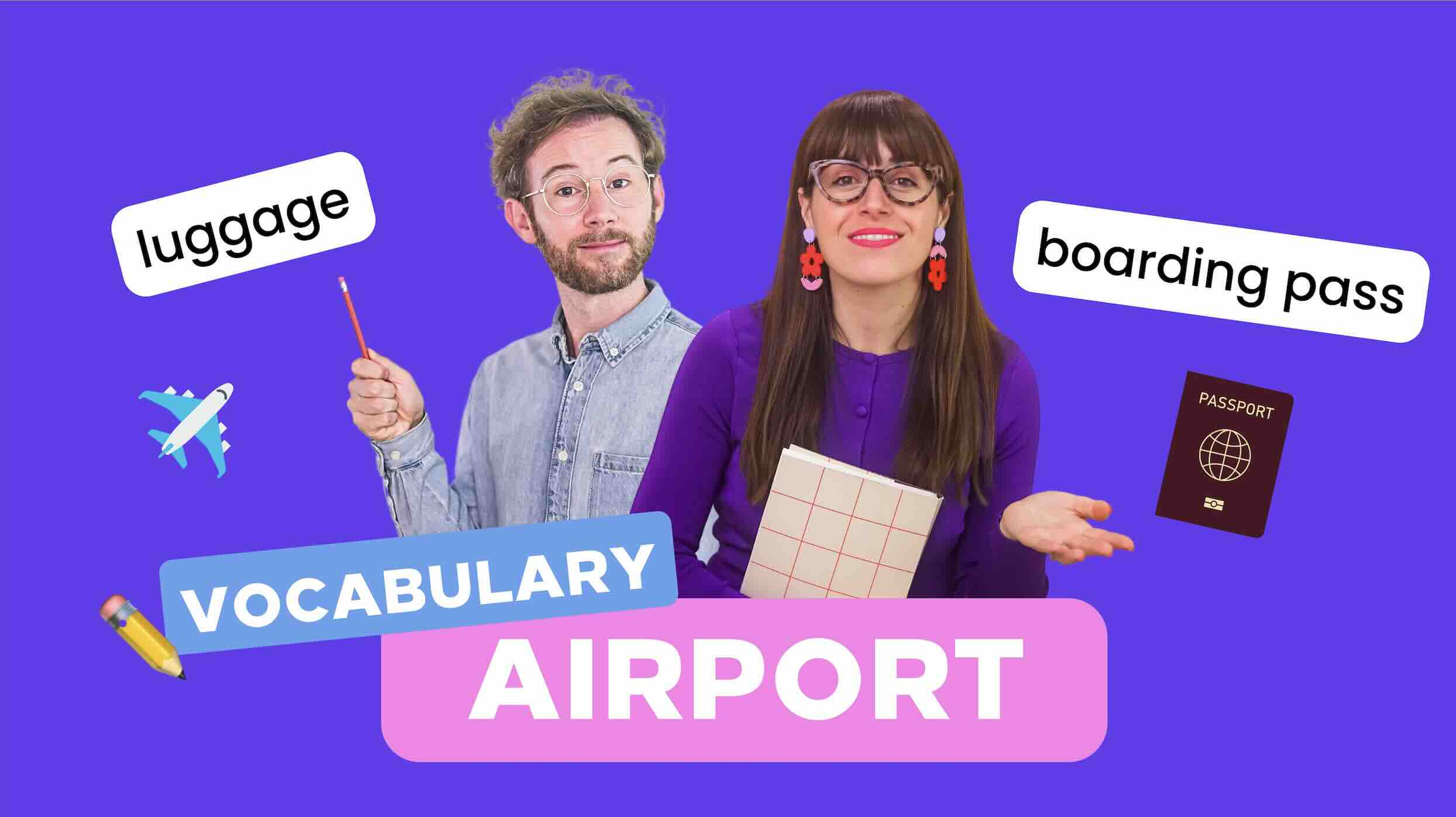 vocabulario aeropuerto en inglés airport vocabulary