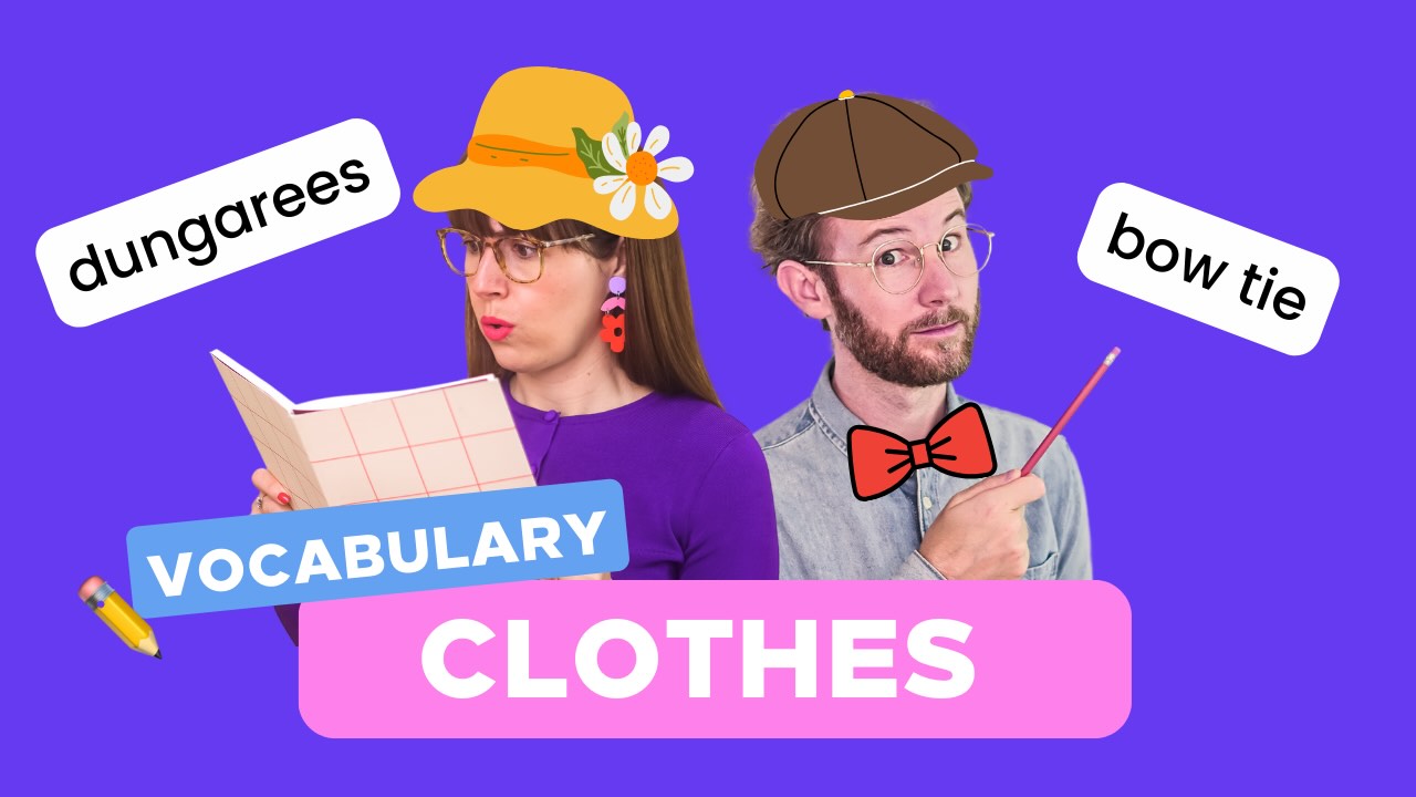 vocabulario de la ropa en inglés