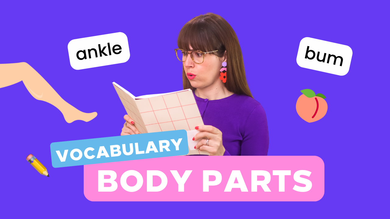 partes del cuerpo en inglés vocabulario del cuerpo